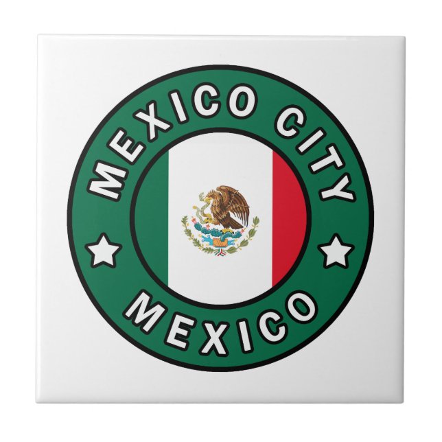 Mexico City Mexico Tile (Front)