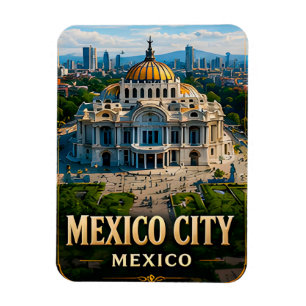 Mexico City Mexico Travel City Souvenir Keepsake Magnet