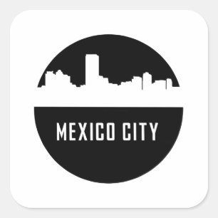 MEXICO CITY SQUARE STICKER