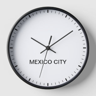 Mexico City Time Zone Newsroom Clock