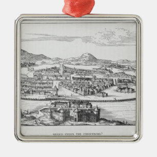 Mexico City Under the Conqueror Metal Tree Decoration