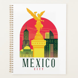 Mexico City Vintage Planner