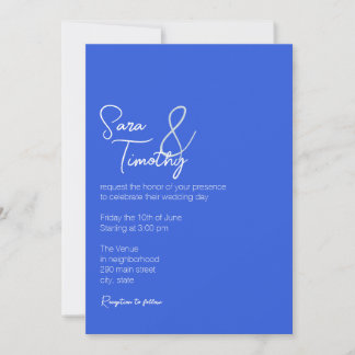 Mexico City Wedding Suite Invitation