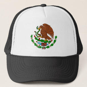 Mexico Coat arms Trucker Hat