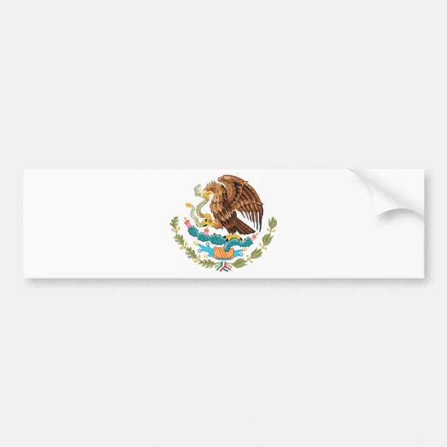 Mexico Coat of Arms Bumper Sticker (Front)