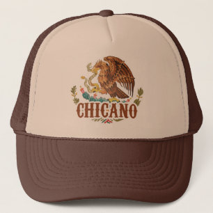 Mexico Coat of Arms Chicano Trucker Hat