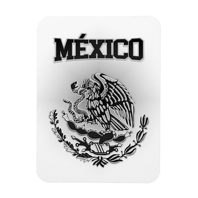 México Coat of Arms Magnet (Vertical)