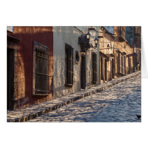 Mexico Cobblestone Street