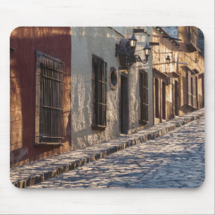 Mexico Cobblestone Street Mouse Pad