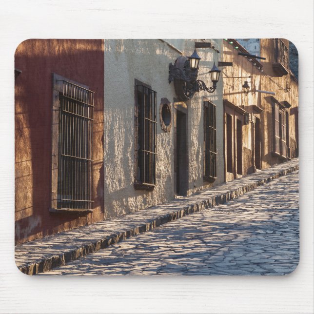 Mexico Cobblestone Street Mouse Pad (Front)