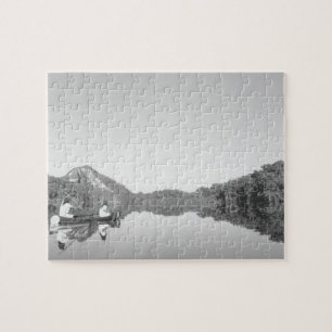 Mexico, CONANP park ranger patrols with his son Jigsaw Puzzle