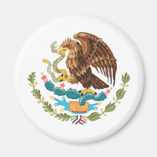 Mexico country flag nation symbol republic magnet (Front)