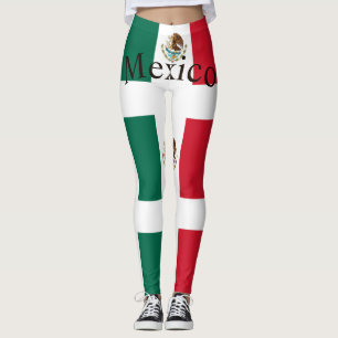 Mexico Country Flag Thunder_Cove Leggings