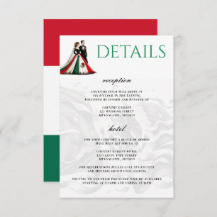 Mexico Couple Enclosure Card