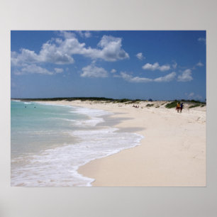 Mexico, Cozumel, Punta Morena, the east coast of Poster