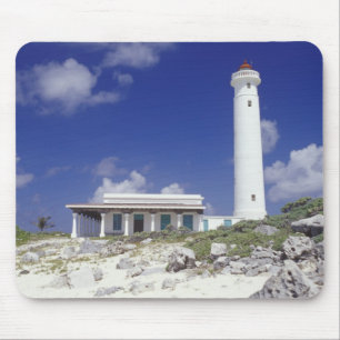 Mexico, Cozumel. Punta Sur Celarain Lighthouse. Mouse Pad