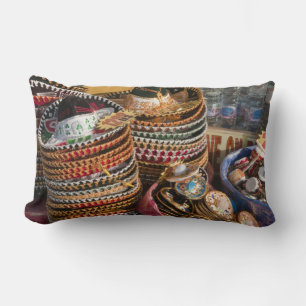 Mexico, Cozumel. Souvenirs in Isla de Cozumel Lumbar Cushion