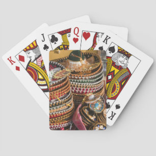 Mexico, Cozumel. Souvenirs in Isla de Cozumel Playing Cards