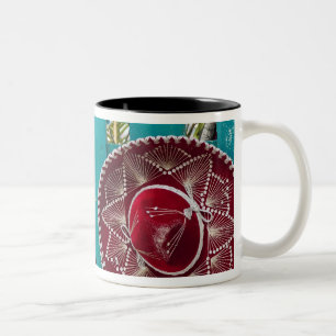 Mexico, Cozumel. Souvenirs in Isla de Cozumel Two-Tone Coffee Mug