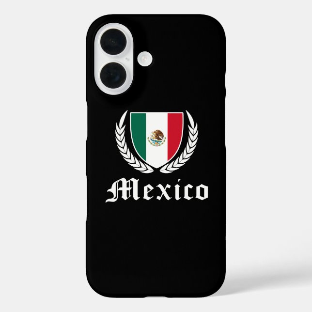 Mexico Crest Case-Mate iPhone Case (Back)