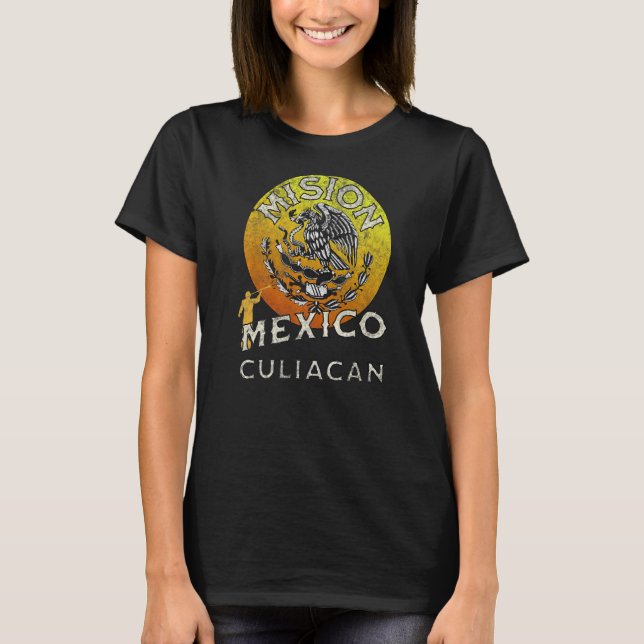 Mexico Culiacan LDS Mission Missionary T-Shirt (Front)