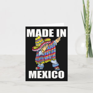 Mexico Dab Dabbing Mexican Flag Pride Jersey 1 Card