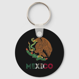Mexico Eagle Emblem Mexican Flag Mexican Pride Cin Key Ring