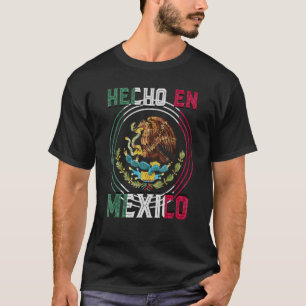 Mexico Eagle Hispanic Mexican Pride Hecho En Mexic T-Shirt