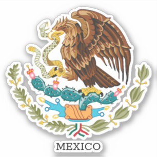 Mexico & Eagle, Mexian Flag