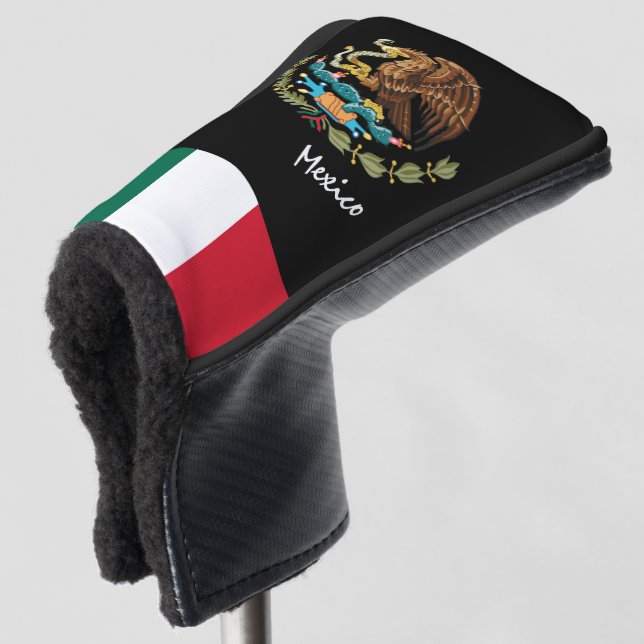 Mexico Eagle & Mexican Flag / Golf Clubs Covers (3/4 Front)
