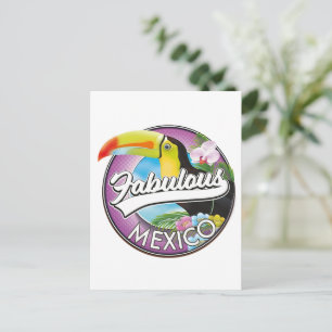Mexico Fabulous logo Postcard