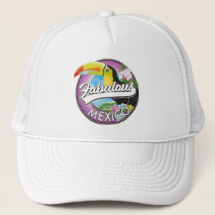 Mexico Fabulous logo Trucker Hat