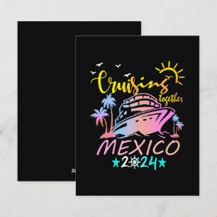 Mexico Family Cruise Holiday Card