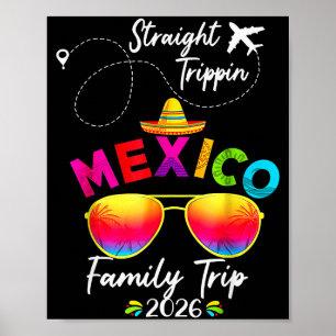 Mexico Family Vacation Cancun 2026 Straight Tripn Poster