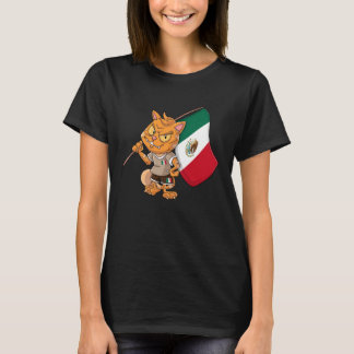 Mexico Fan Cat T-Shirt