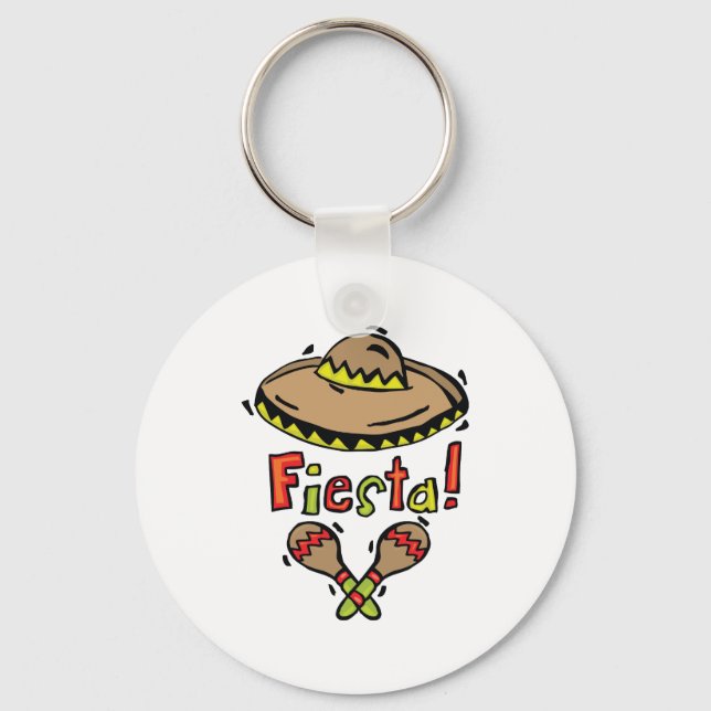 Mexico Fiesta Key Ring (Front)