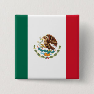 Mexico Flag Button