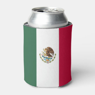 Mexico flag can cooler