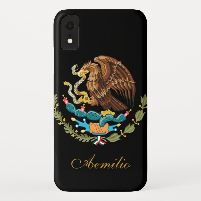 Mexico Flag Case-Mate iPhone Case (Back)
