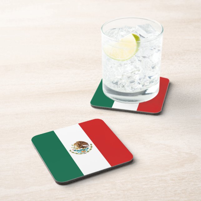 Mexico Flag Coaster (Right Side)