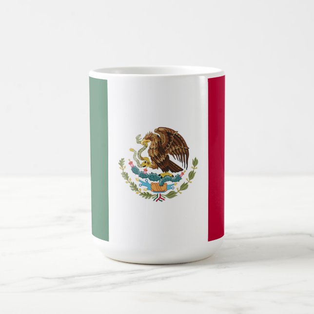 Mexico flag coffee mug (Center)