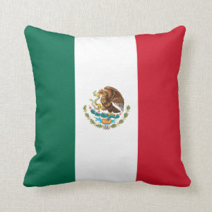 Mexico Flag Cushion