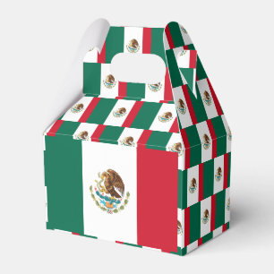 Mexico Flag Favour Box