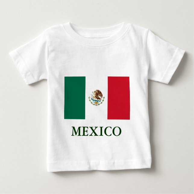 Mexico Flag Infants T-shirt (Front)