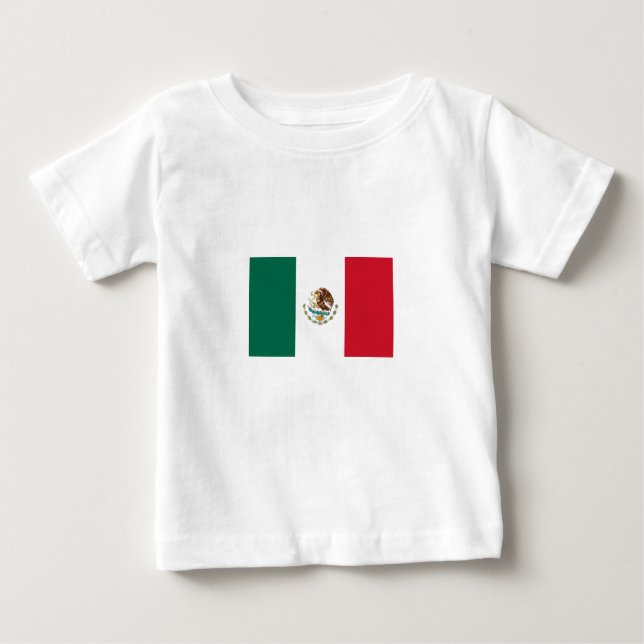Mexico Flag Infants T-shirt (Front)