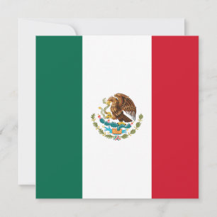 Mexico Flag Invitation