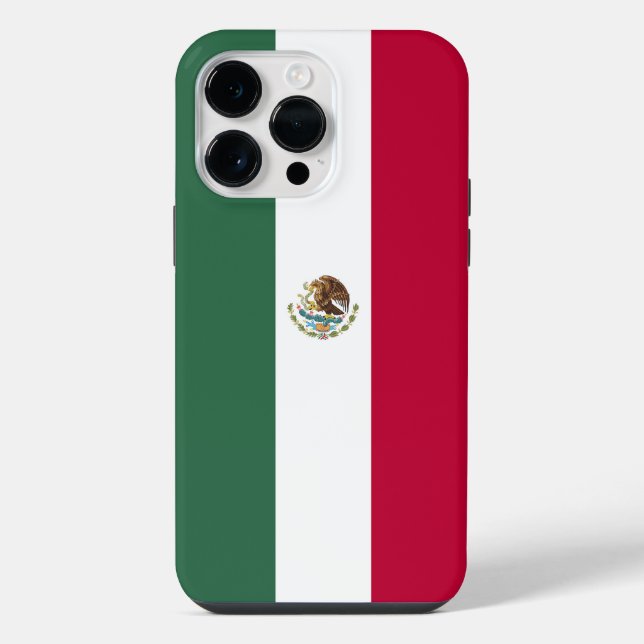 Mexico flag iPhone case (Back)