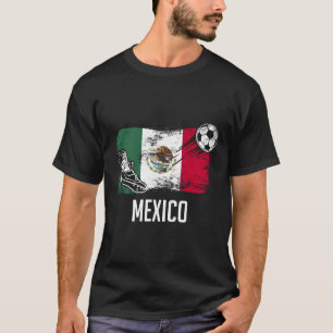 Mexico Flag Jersey Mexican Soccer Team Mexican T-Shirt