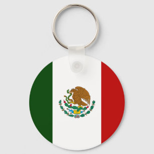 Mexico flag key ring