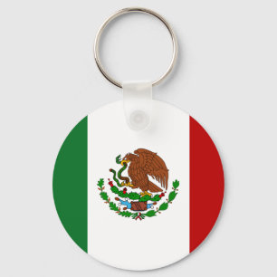 Mexico Flag Key Ring